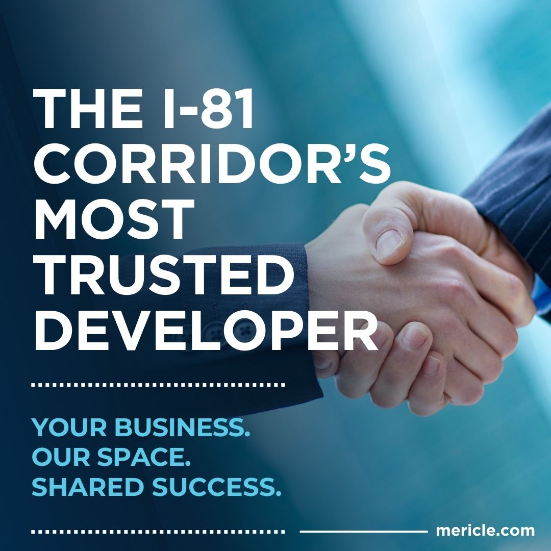 Your Business. Our Space. Shared Success. When brokers and businesses think of Northeast PA industrial space, they think Mericle. Discover why we’re the partner of choice along the I-81/I-78 Corridor at mericle.com.