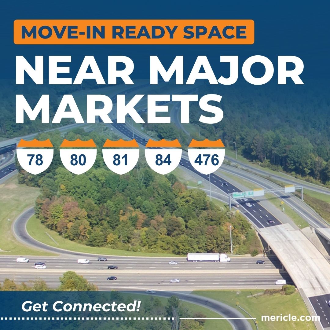 Strategically located in Scranton, Wilkes-Barre, and Hazleton, Mericle places your business at the heart of the I-81/I-78 Corridor. Get connected today at mericle.com.