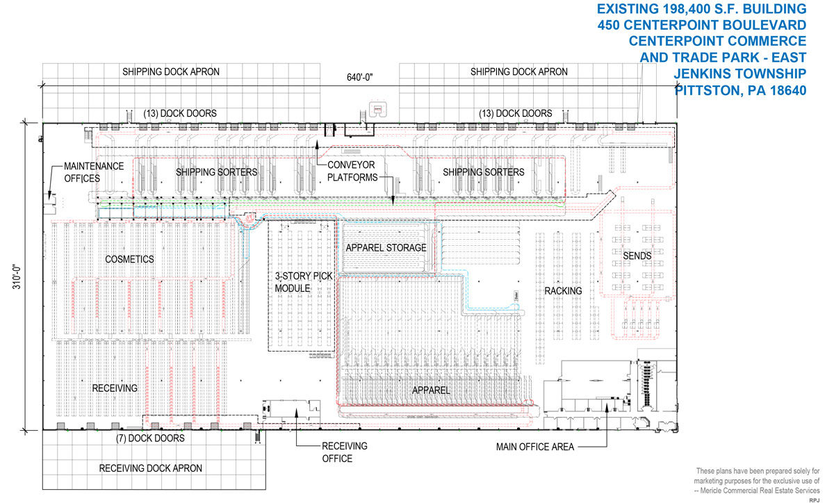 400-450 CenterPoint Blvd. Site Plan