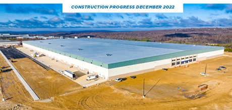 610 Oak Ridge Road, Humboldt, December 2022 Construction Progress
