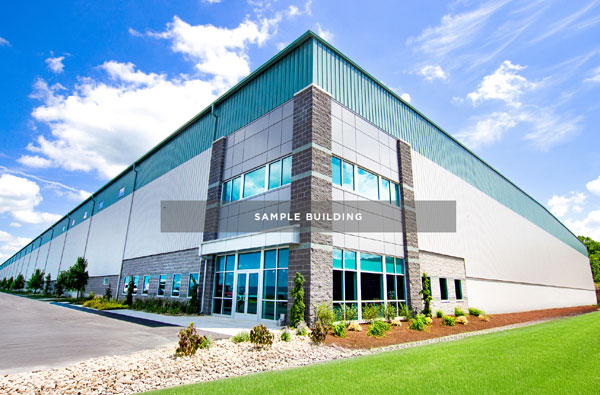 Parcel 4 – 372,000 SF industrial building at Crossroads East Business Park in Hazle Township, PA.