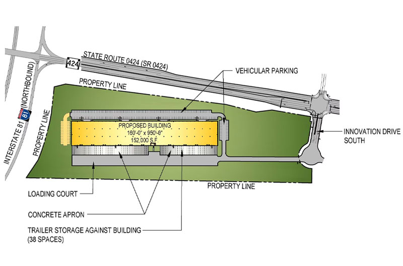 110 Innovation Dr, 4-Star Industrial Space Available in Hazle Township, PA 18201